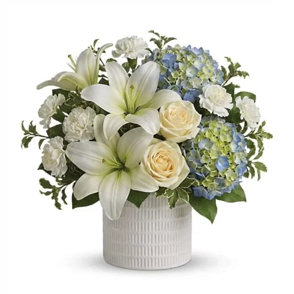 Cobalt Comfort Arrangement